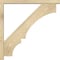 Ekena Millwork Balboa Block Rough Sawn Bracket w/ Offset Brace, Douglas Fir, 4"W x 34"D x 34"H BKT0402X34X34BOA05RDF - alternate 2